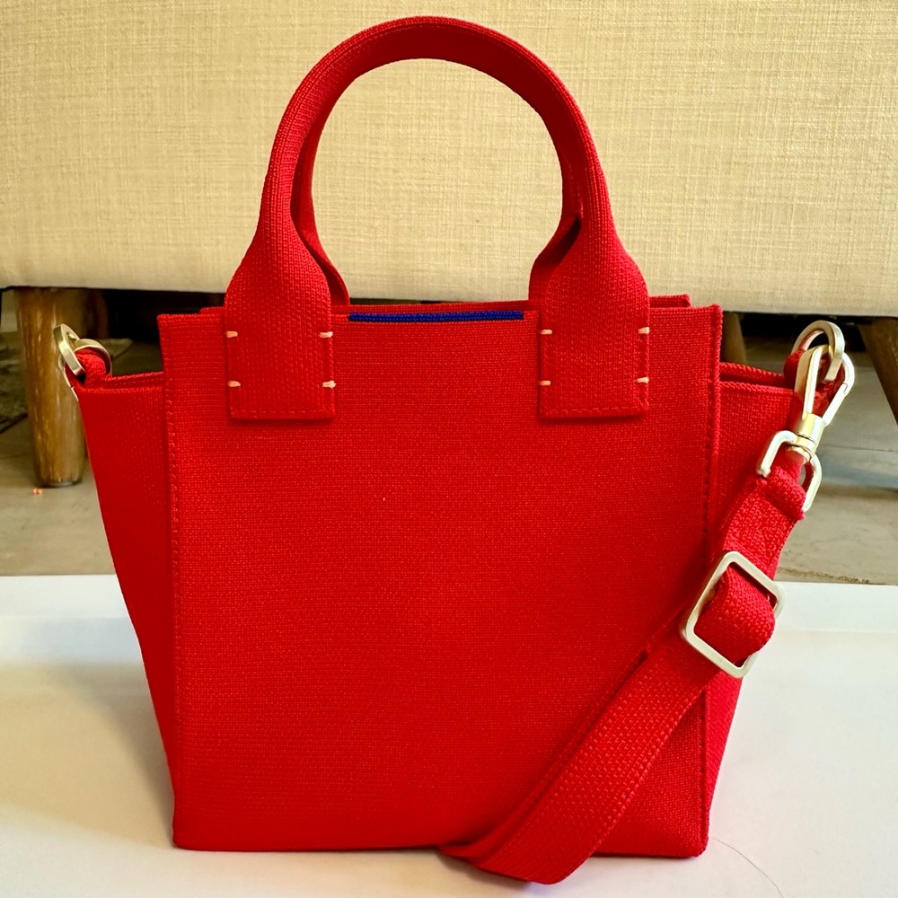 Rothy’s - The Mini Handbag in Candy Apple